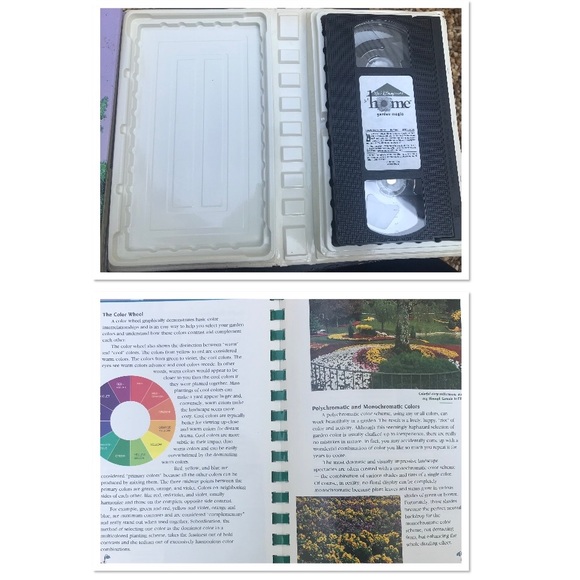 VTG Disney Gardening book plus VHS  gardening tips - Picture 12 of 16